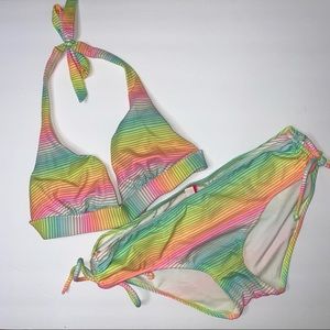 Victoria Secret Multi colored bikini